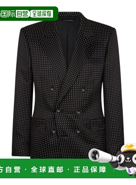 1h可退 TOM FORD 男士西服 JLNP04S0181NNL AW2025 黑色 长袖西装