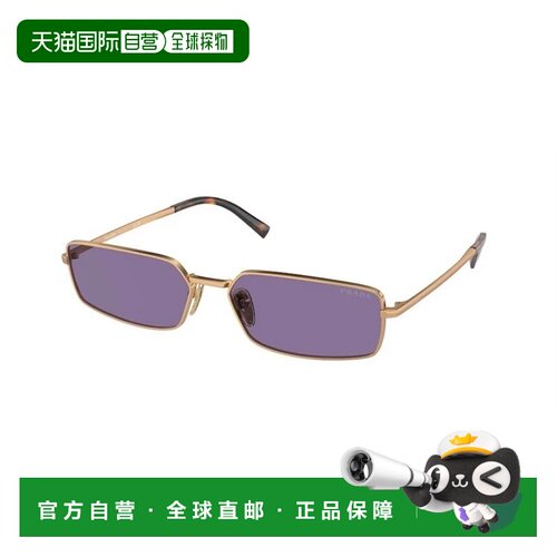 PRADA 女士太阳镜 PRA60S7OE01O CO 紫色 徽标太阳镜