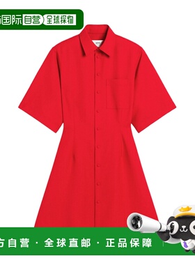 Ami Paris 女士连衣裙 FDR162WV0068632 SS2025 红色