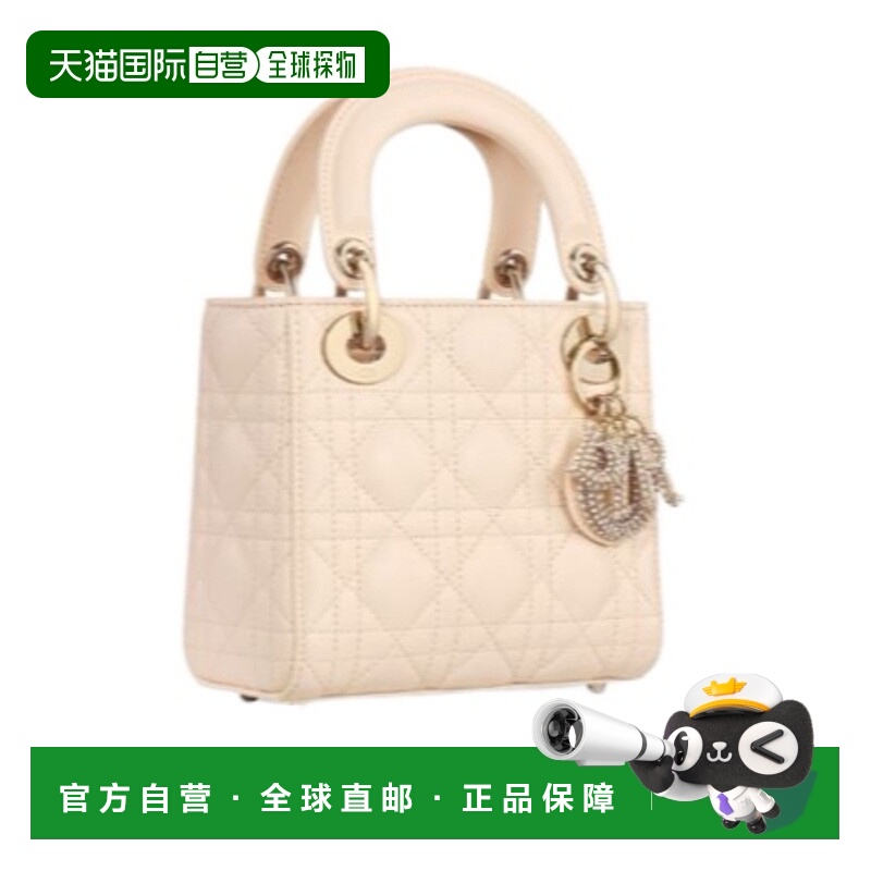 1h可退 DIOR 女士手提包 M0505OPWOM71U SS2025 花色 迷你 Lady D