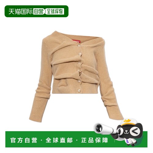 DIESEL 女士针织衫 MAVAA253950BFBB1BJ AW2026 浅棕色