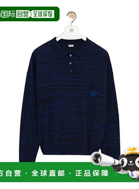 LOEWE 男士POLO衫 H526Y14KLE5938 AW2025 蓝色