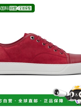 1h可退 潮奢 Lanvin 朗雯 男士 红色 DBB1 运动鞋 FMSKDBB1ANAPP1