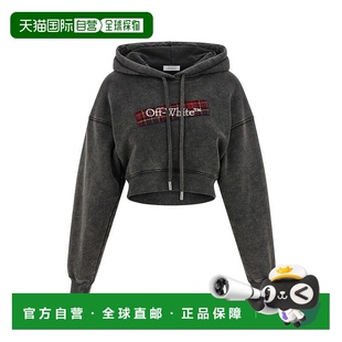 white 女士 连帽衫 潮奢 OWBB0 Bookish off Flan 1h可退 Check