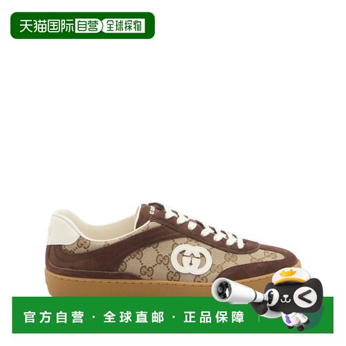 GUCCI 男士运动鞋 791742AAEGA2242 SS2026 棕色 SNEAKERS古驰