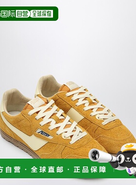 1h可退 潮奢 AUTRY 女士 Mineral Windspin 黄色运动鞋 WSLWUB03