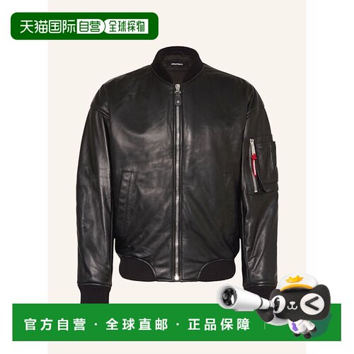 DSQUARED2 男士夹克 100294434813000 CO 黑色 Leather jacket