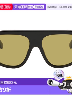 1h可退 潮奢 RETROSUPERFUTURE 男士 黑色 Biscotto 太阳镜 05Z