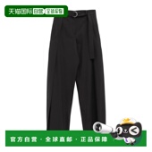 女士正装 黑色 裤 LOEWE S359Y04XI31100 SS2026 腰带休闲裤