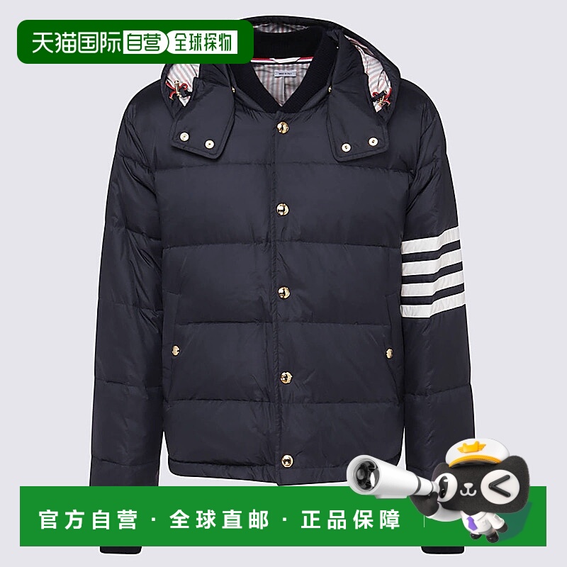 1h可退 THOM BROWNE 男士夹克 MJD061X05411415 AW2025 蓝色