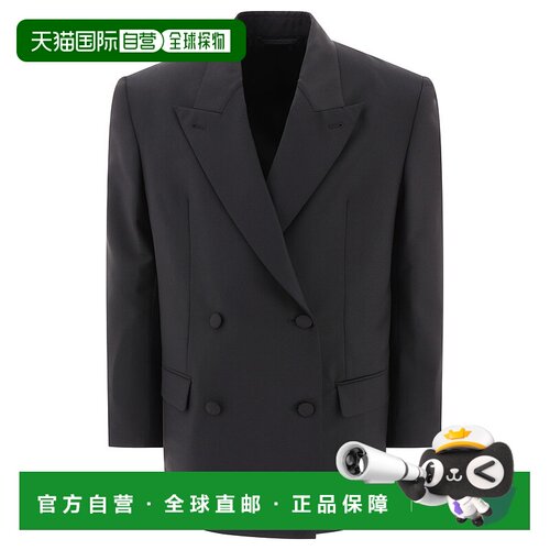 GIVENCHY 女士西服 BW30J3100H001 SS2024 黑色 Black wool blend
