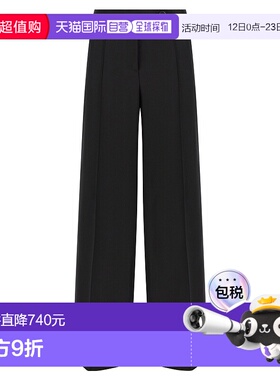 PINKO 女士休闲裤 106140A30CZ99 AW2025 黑色 PLACIDA PANTALONE