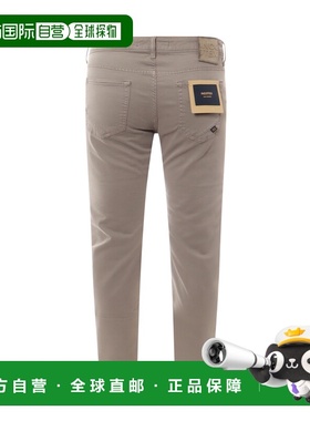 INCOTEX 男士休闲裤 BDPS0003305S905 AW2024 灰色 TROUSER