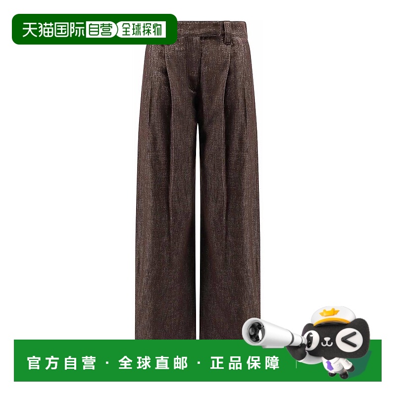 1h可退 BRUNELLO CUCINELLI 女士休闲裤 MB148P4022C003 AW2025
