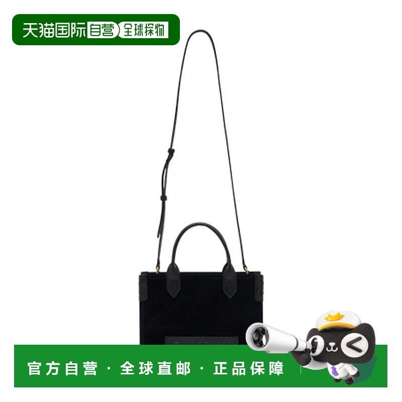 1h可退 BALMAIN 女士手提包 FN0FE818LDCQ AW2025 黑色 Balmain B
