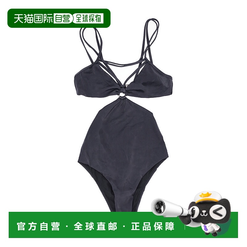 1h可退 DSQUARED2 女士泳装 D6BGD5130001 SS2025 黑色 ONE PIECE