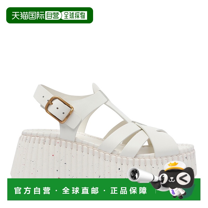 1h可退 CHLOÉ 女士休闲鞋 C24A05DNC122 SS2025 白色