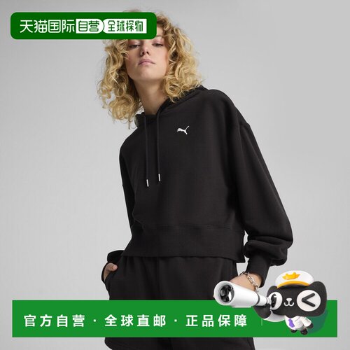 WARDROBE Essentials女子短版连帽卫衣