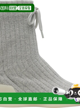 1h可退 潮奢 Fear Of God 男士 灰色 Moc Knit High 高帮运动鞋 F