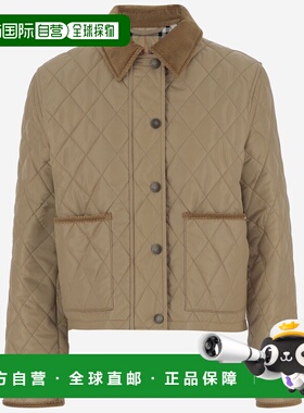 BURBERRY 女士夹克 8107466FLAXSANDIPCHECK AW2025