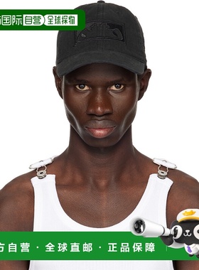 1h可退 潮奢 Ottolinger 男士 黑色 Otto 棒球帽 12890012801