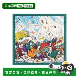 BURBERRY 女士围巾 8120327B9171 SS2026 花色 Burberry Scarves