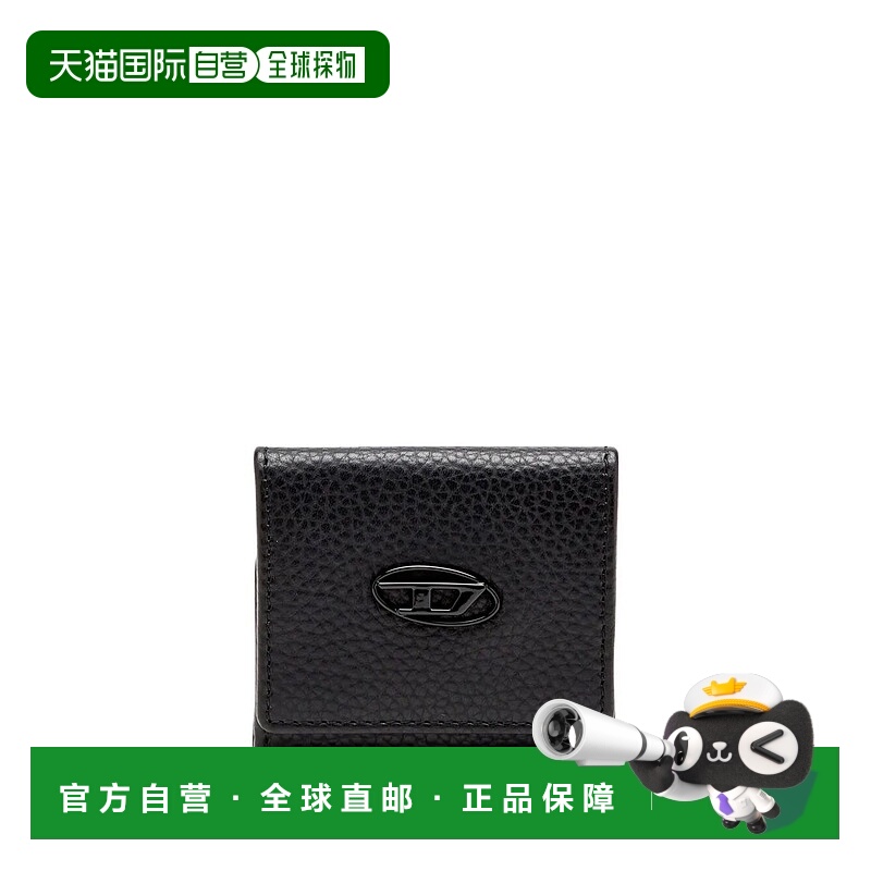 DIESEL 男士钱包 X10300P0685T8013 AW2025 黑色 