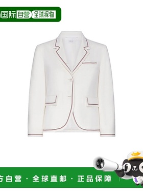 THOM BROWNE 女士夹克 FBC812BF0765100 SS2025 白色