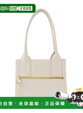 GANNI 女士手提包 A6824 SS2025 白色 Ganni Easy Medium Shopper