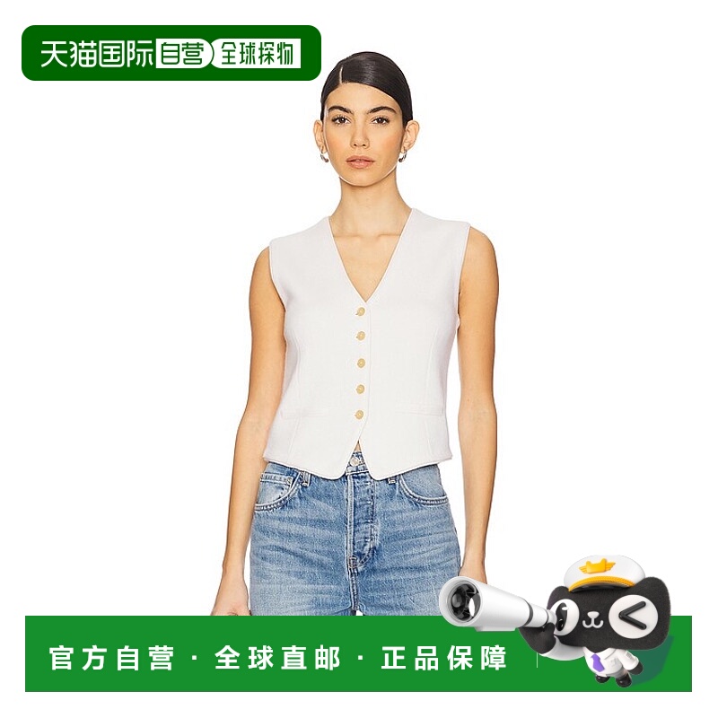1h可退 潮奢 Guest in Residence 女士 精细剪裁背心 W10311JL