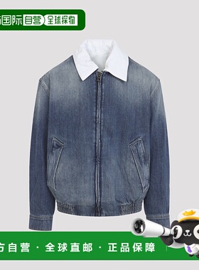 LOEWE 男士夹克 H526Y50W375100 AW2025 蓝色 Zip-Up Jacket