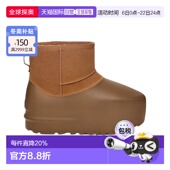 女士高跟鞋 1158370CHE AW2024 UGG 棕色 圆头短筒靴女靴