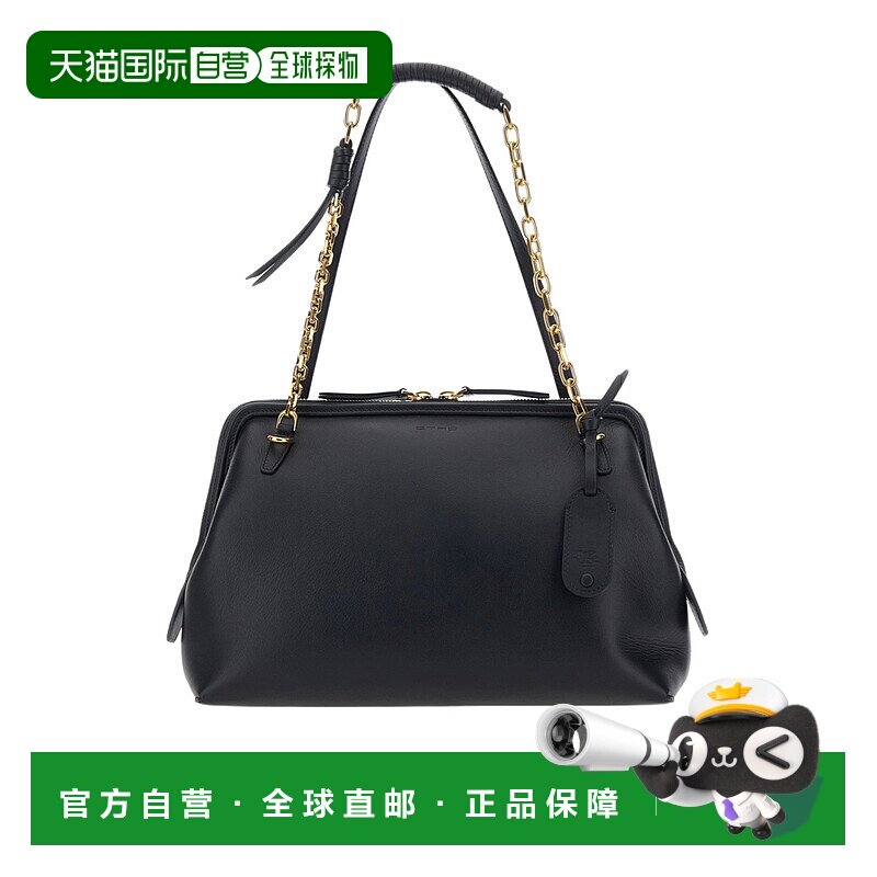 1h可退 ETRO 女士斜挎包 WP1B0031AP398N0000 AW2025 黑色 拉链单