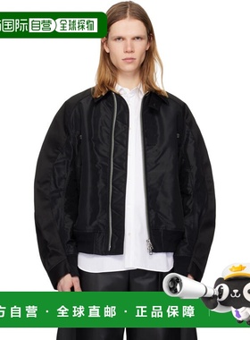 1h可退 潮奢 Sacai 男士 黑色 Cotton Chino & Nylon Twill 飞行