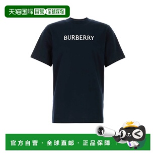 BURBERRY 男士T恤 8122388A1222 SS2026 蓝色 Burberry T-Shirts