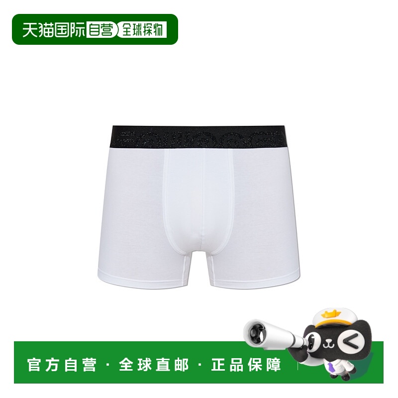 1h可退 DSQUARED2 男士内裤 D9LDG60700110 AW2025 白色 Boxers w