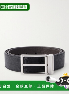 1h可退 潮奢 Dunhill 登喜路 男士 35mm 全粒面皮带腰带 DU24F4T2