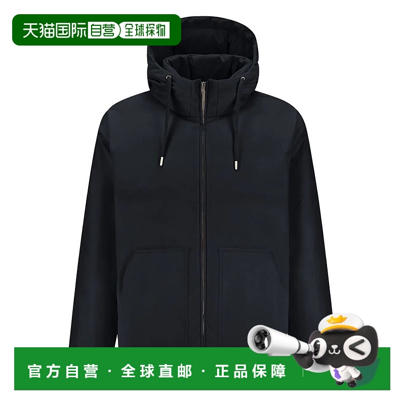 HERNO 男士夹克 PI001278U125319200 AW2025 蓝色 连帽棉服