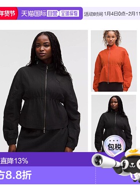 加拿大直邮lululemon/露露乐蒙女士CRINKLE NYLON CINCHABLE JACK