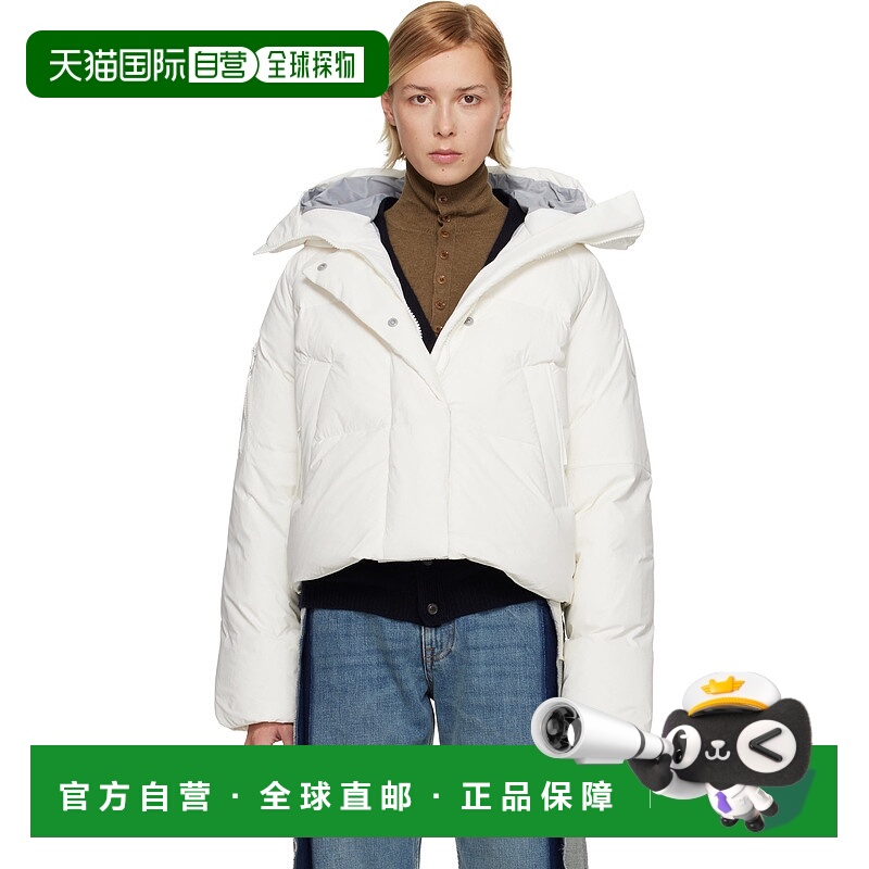 1h可退 潮奢 Canada Goose 加拿大鹅 女士 白色 Chilliwack 羽绒