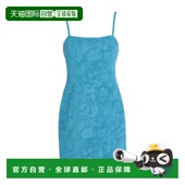 潮奢 舒适时尚 Topshop 短款 1h可退 blue蓝色 女士 连衣裙