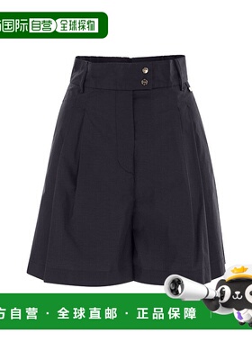 HERNO 女士短裤 PT000035D13164Z9200 SS2025 蓝色休闲裤