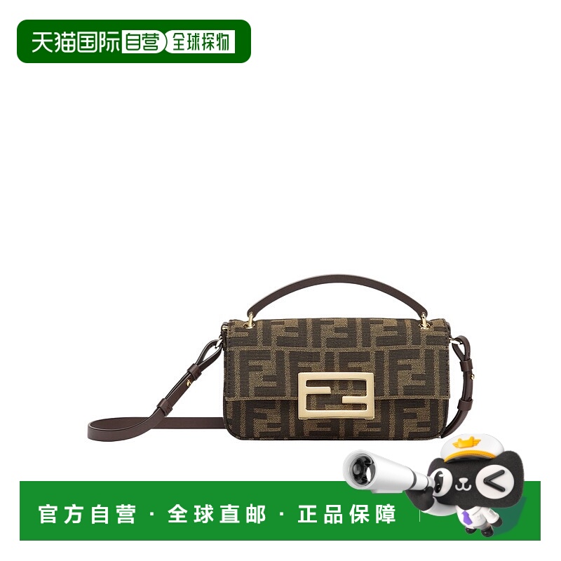 1h可退 FENDI 女士斜挎包 7AS142AP9LF19TA AW2025 花色 Baguette