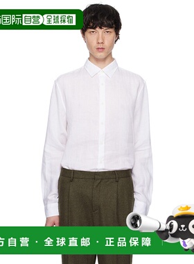 1h可退 潮奢 Sunspel 男士 白色衬衫 MSHT2061 white白色 舒适时