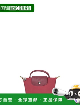 LONGCHAMP 女士手提包 34175919P98 CO 红色 Le Pliage Green Gre