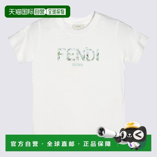 芬迪 Fendi 女童 短袖 JFI3757AJ 1h可退 T恤童装 潮奢