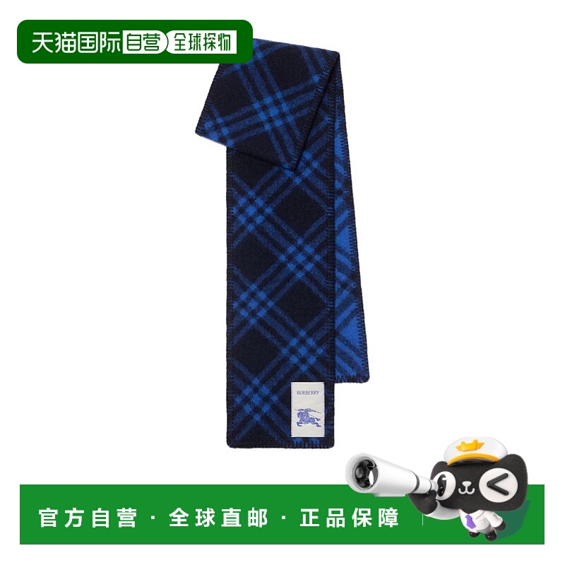 1h可退 burberry 女士 围巾披肩博柏利羊毛格纹