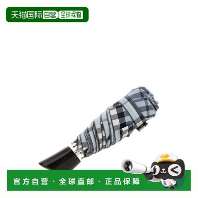 BURBERRY 男士风衣 8122033C3263 SS2026 蓝色 Embroidered fabri