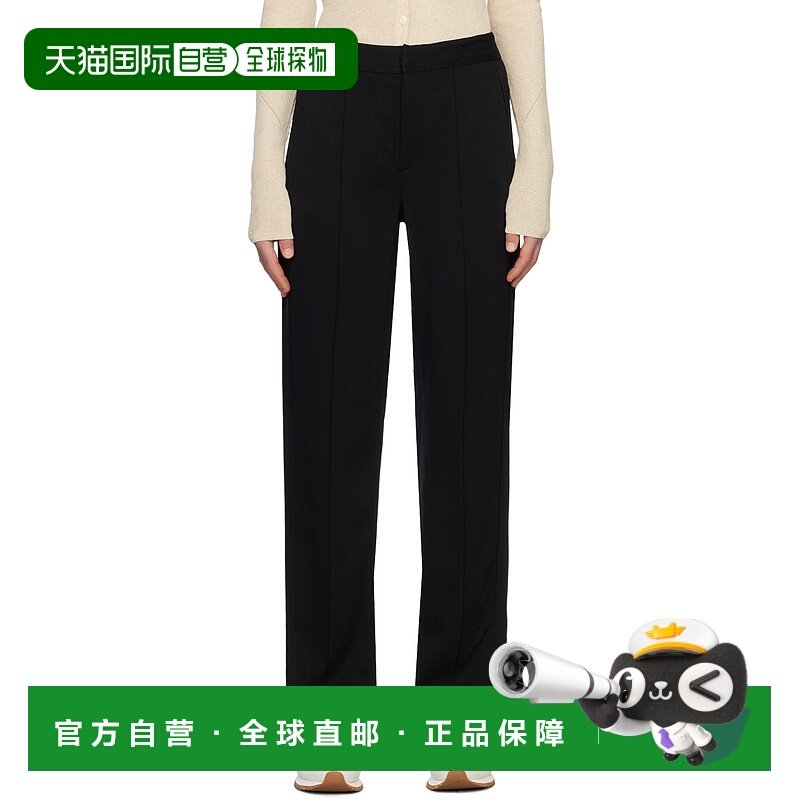 1h可退 潮奢 rag bone 瑞格布恩 女士 黑色 Cameron 长裤 WAW23P7