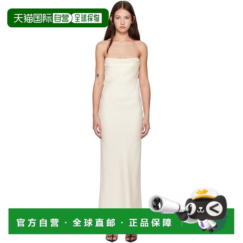 1h可退 潮奢 GIA STUDIOS 女士 灰白色 Manon 连衣裙 25010902250